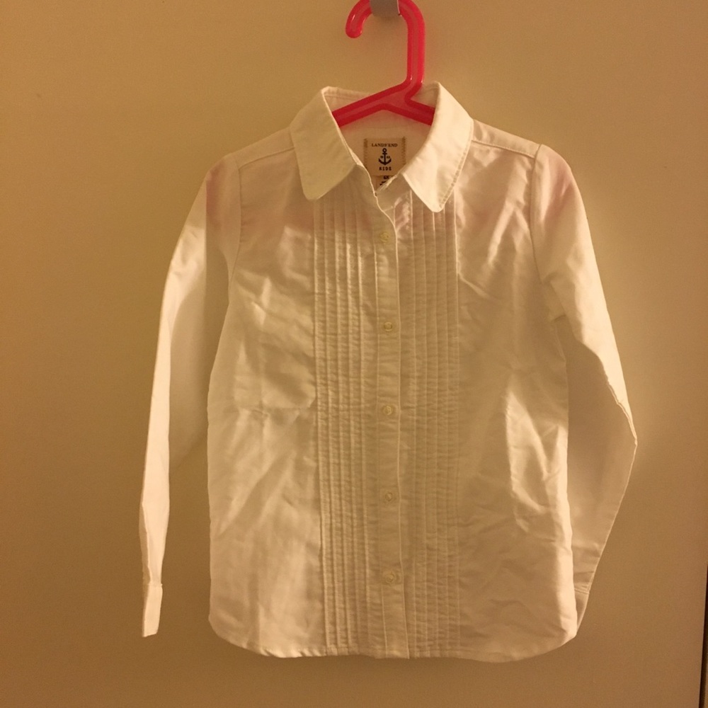 Brand New Girl’s White Shirt / size 6X